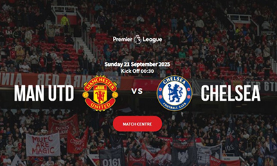 曼联警示球迷:传唱 “切尔西租男” 或面临警方逮捕