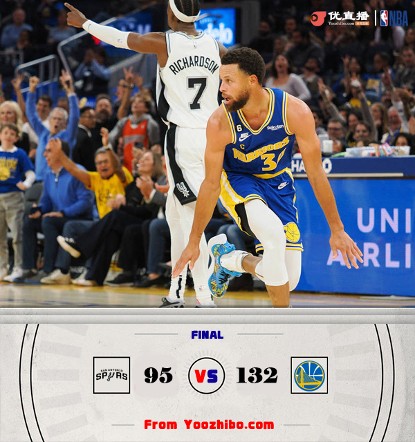 勇士大胜马刺拒绝连败