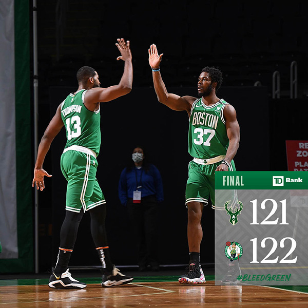 <a href=/lanqiubisa/celtics/ target=_blank class=infotextkey>凯尔特人</a>122-121险胜<a href=/lanqiubisa/bucks/ target=_blank class=infotextkey>雄鹿</a>