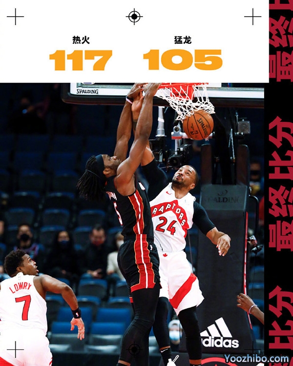 <a href=/lanqiubisa/heat/ target=_blank class=infotextkey>热火</a>以117-105击败了<a href=/lanqiubisa/raptors/ target=_blank class=infotextkey>猛龙</a>